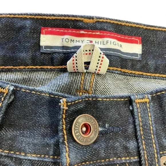 Tommy  Hilfiger Straight Leg Dark Wash Jeans Size 29 - Picture 5 of 11